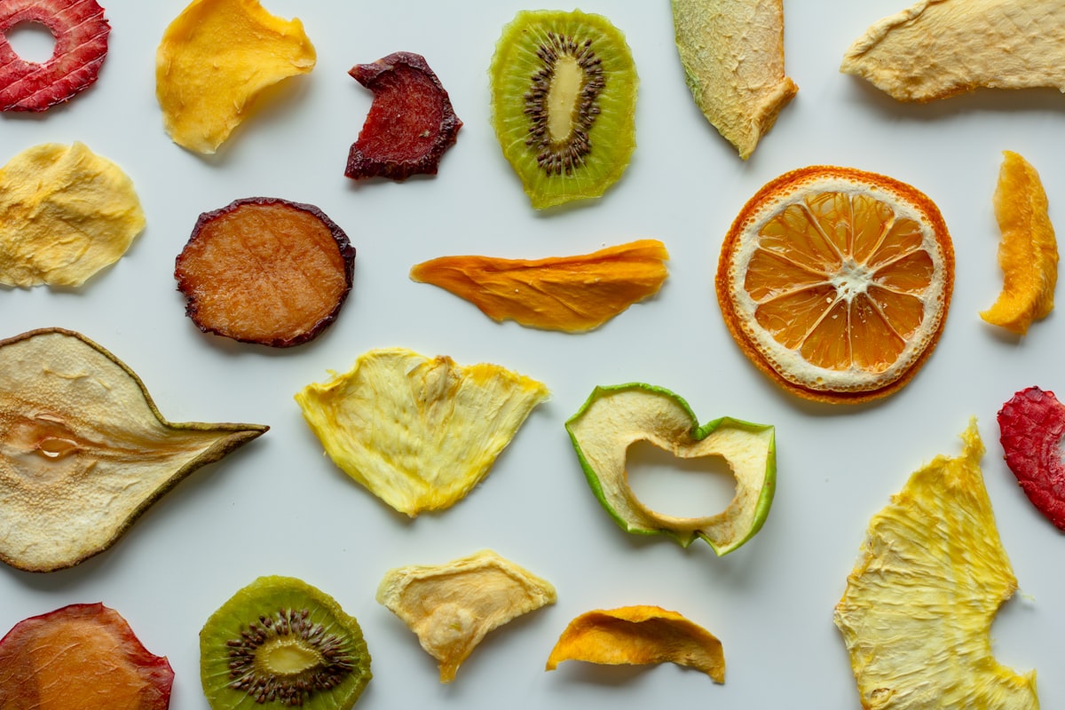 Gesunde Snack-Auswahl